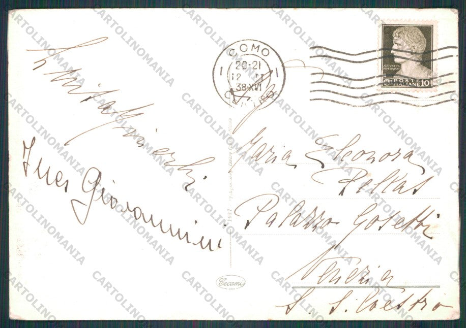 Como Città Lago di FG cartolina VK2772 – retro