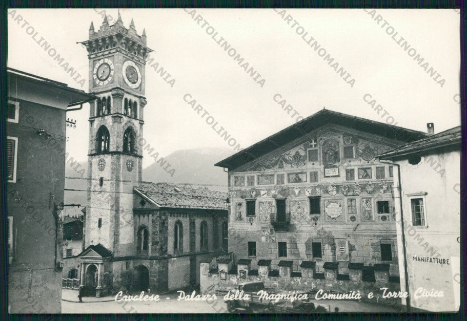 Trento Cavalese Palazzo Magnifica Comunità Foto FG cartolina VK2786 – fronte