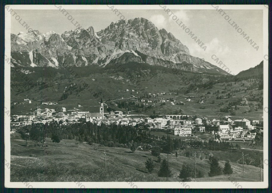 Belluno Cortina Foto FG cartolina VK2797 – fronte