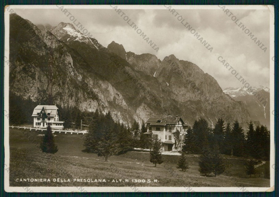 Bergamo Colere Cantoniera della Presolana Foto FG cartolina VK2819 – fronte