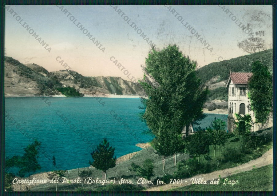 Bologna Castiglione dei Pepoli Lago di Foto FG cartolina VK2829 – fronte