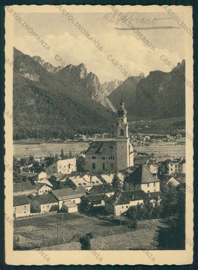 Bolzano Dobbiaco PIEGA FG cartolina VK2830 – fronte