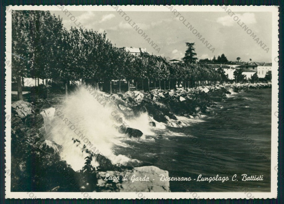 Brescia Desenzano del Garda Lago di PIEGHINE Foto FG cartolina VK2835 – fronte