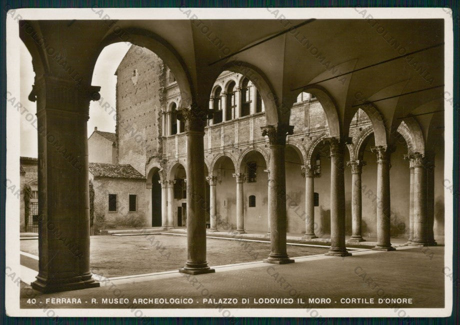 Ferrara Città Museo Archeologico Foto FG cartolina VK2846 – fronte