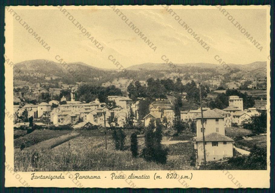 Genova Fontanigorda FG cartolina VK2852 – fronte