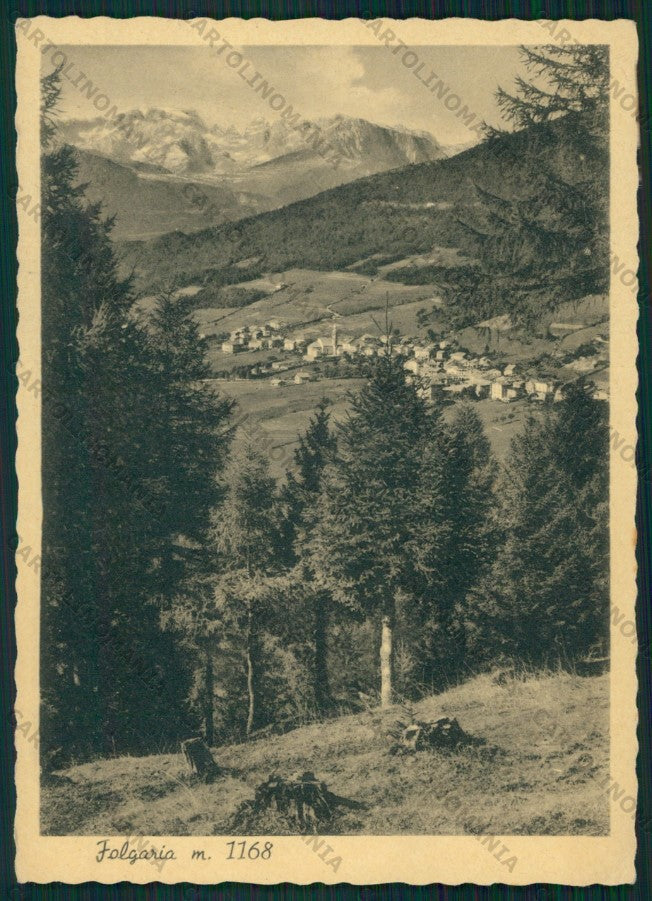 Trento Folgaria FG cartolina VK2864 – fronte