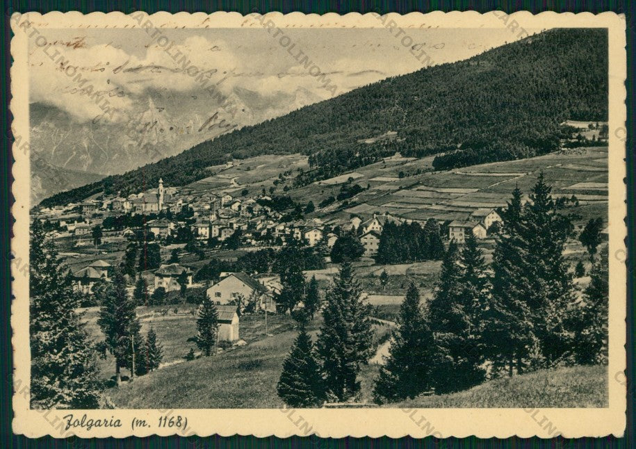 Trento Folgaria FG cartolina VK2865 – fronte