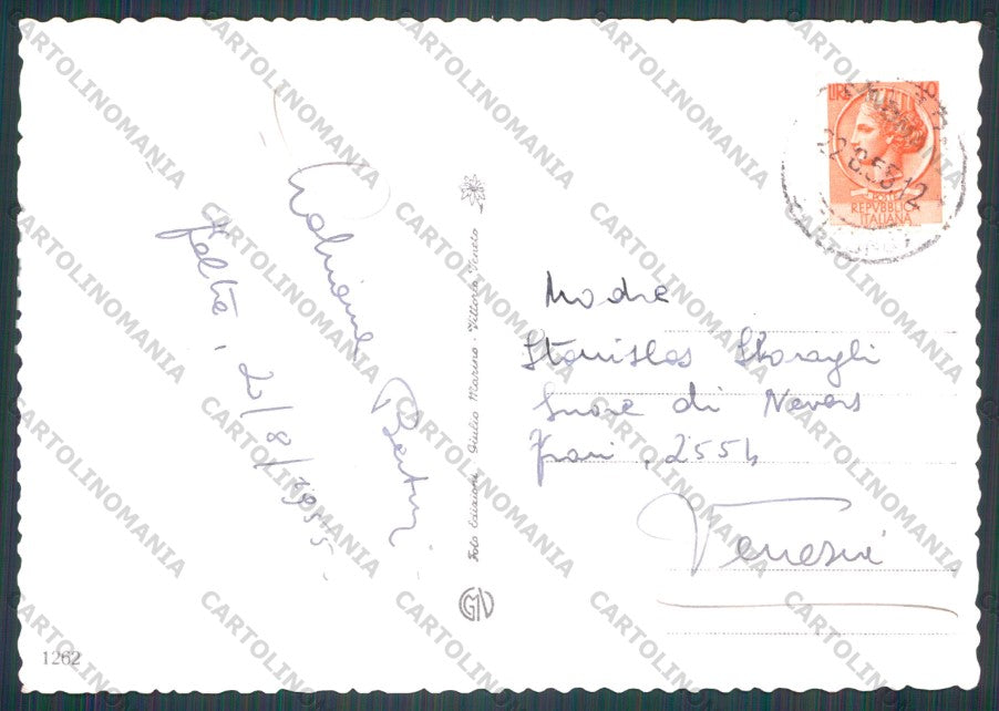 Belluno Feltre FG cartolina VK2871 – retro