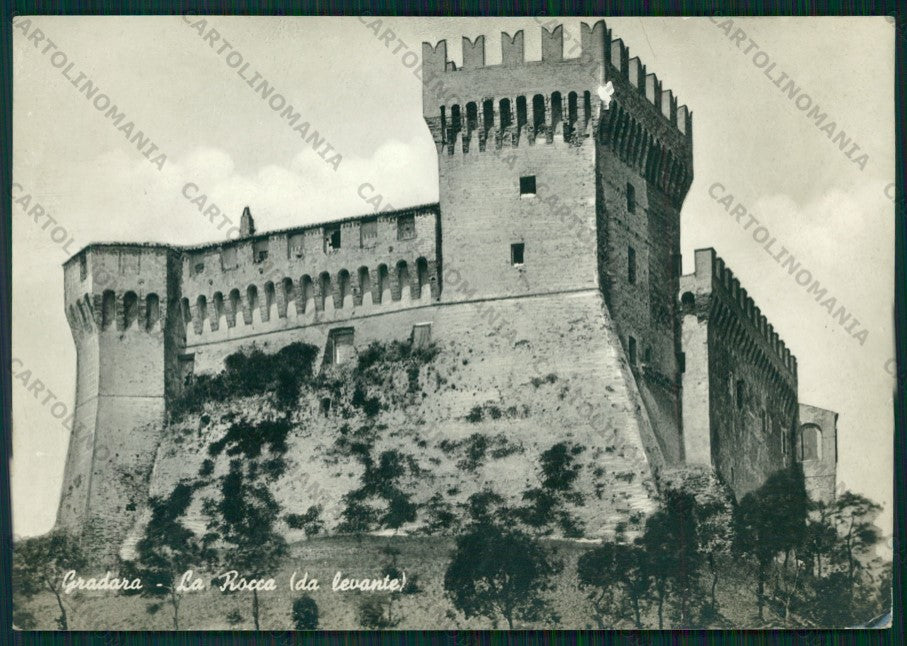 Pesaro Gradara Castello di ABRASA Foto FG cartolina VK2901 – fronte