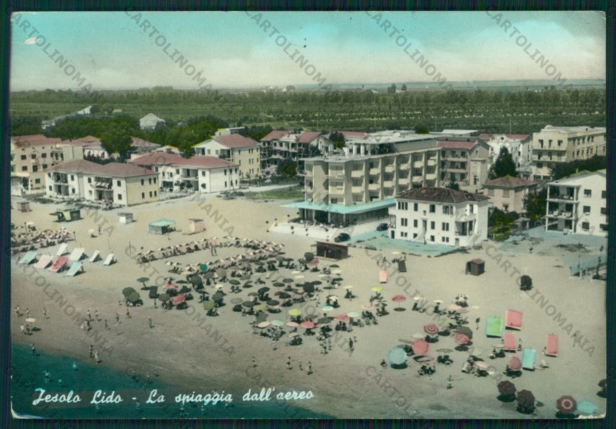 Venezia Jesolo Lido di STRAPPINO Foto FG cartolina VK2905 – fronte