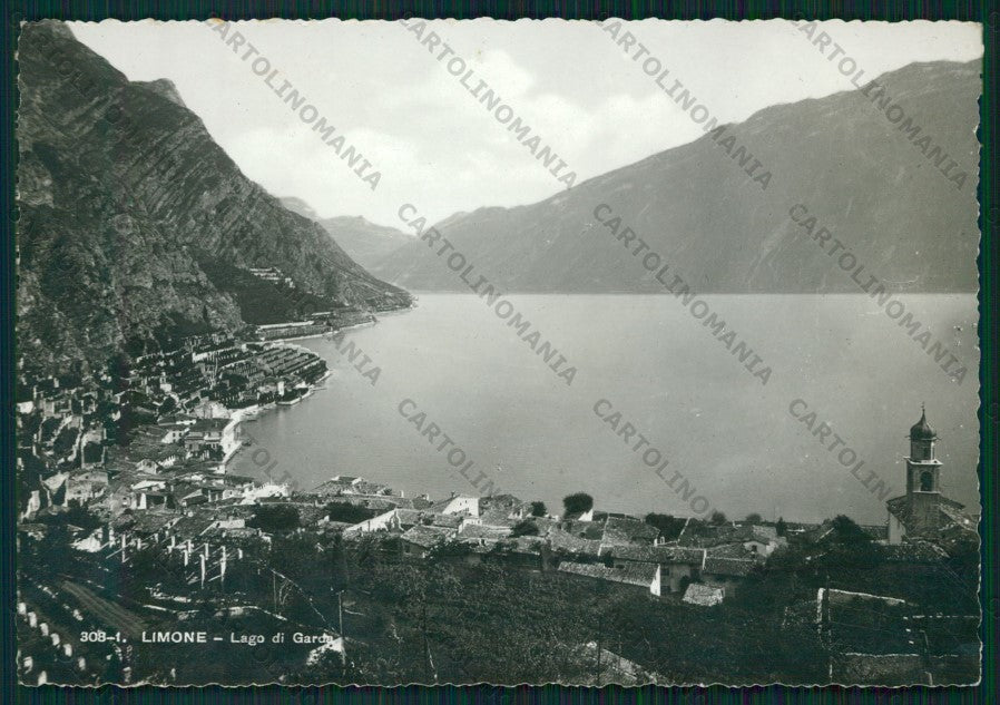 Brescia Limone del Garda Lago di PIEGHE Foto FG cartolina VK2930 – fronte