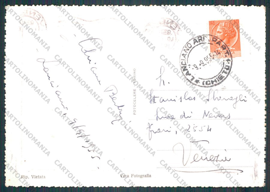 Chieti Lanciano Ippodromo Foto FG cartolina VK2932 – retro