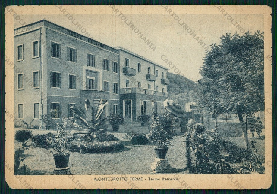 Padova Montegrotto Terme STRAPPINO PIEGHINE FG cartolina VK2946 – fronte