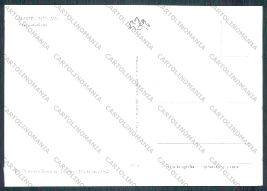Venezia Martellago Foto FG cartolina VK2967 – retro