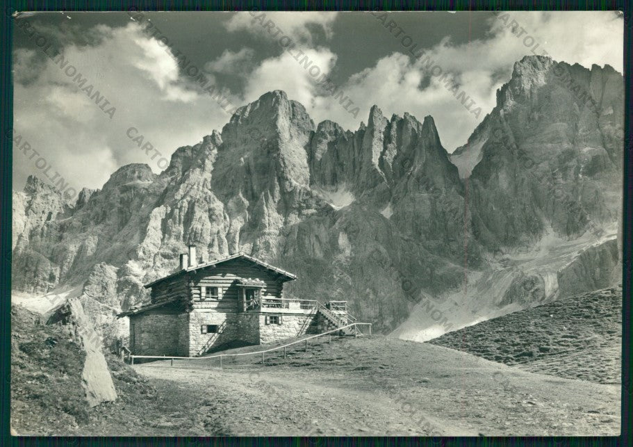Trento Primiero Passo Rolle Gruppo Pale Baita Segantini Foto FG cartolina VK3001 – fronte
