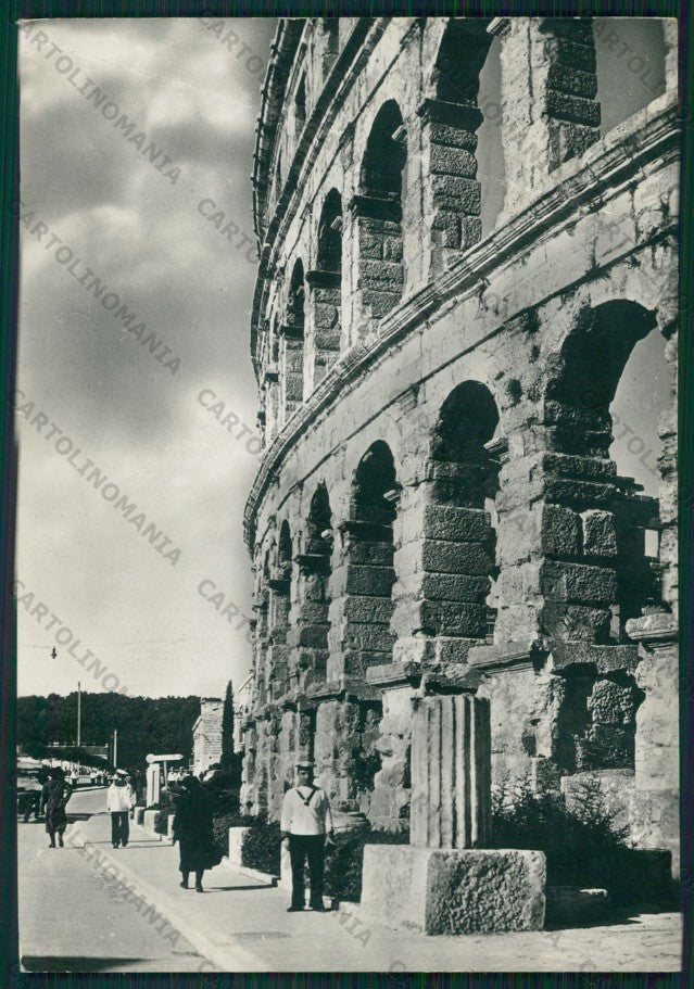 Croazia Pola Arena PIEGHINA Foto FG cartolina VK3009 – fronte