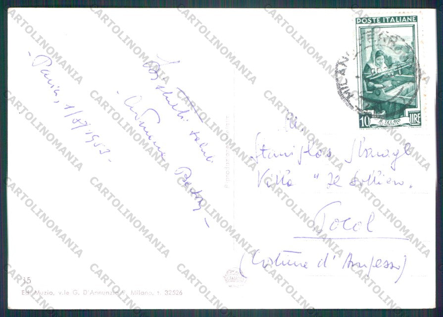 Pavia Certosa di Foto FG cartolina VK3024 – retro
