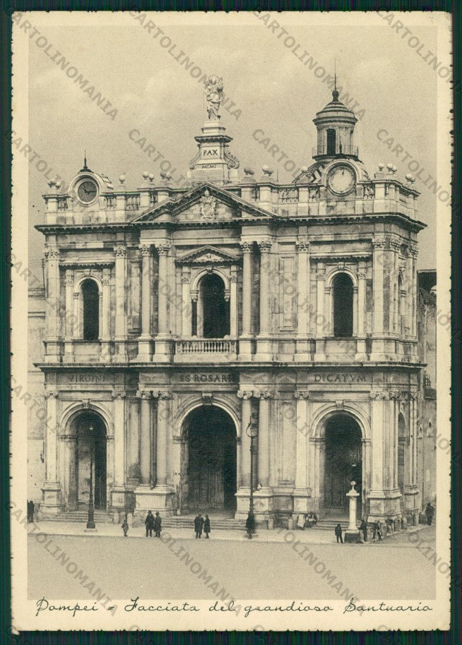 Napoli Pompei Santuario FG cartolina VK3051 – fronte