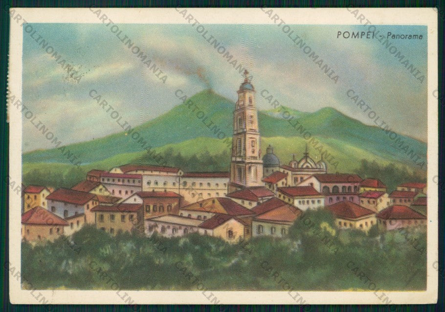 Napoli Pompei FG cartolina VK3054 – fronte