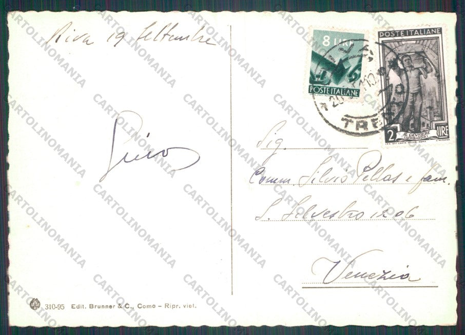 Trento Riva del Garda FG cartolina VK3058 – retro