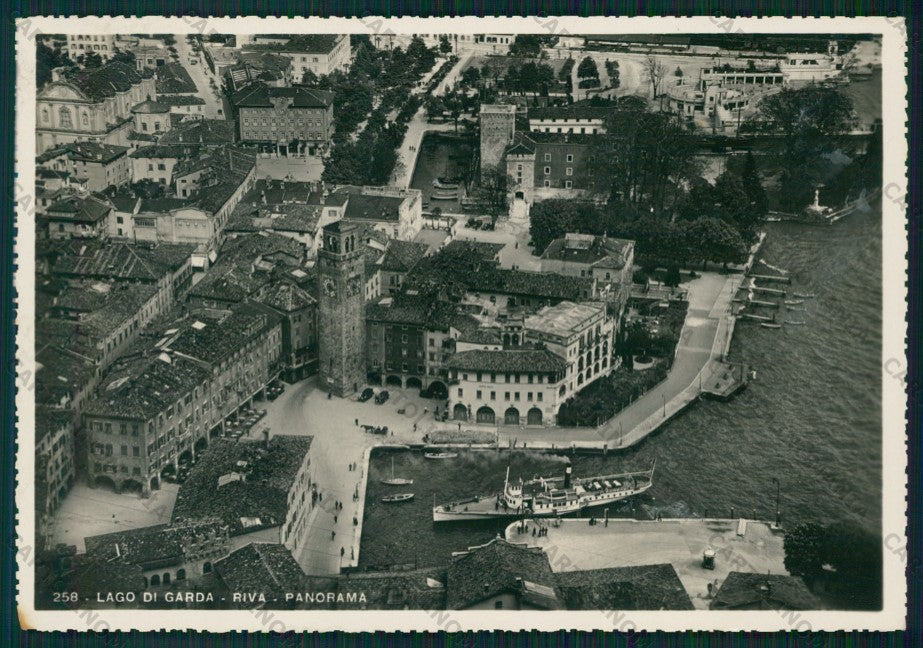 Trento Riva del Garda Lago di Battello Foto FG cartolina VK3064 – fronte