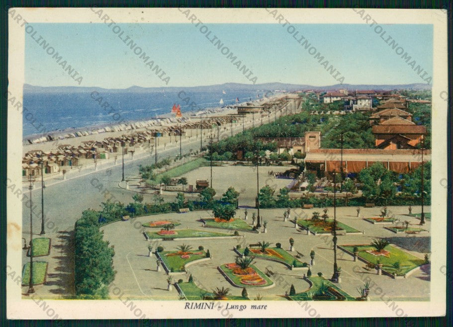 Rimini Città PIEGHINE FG cartolina VK3073 – fronte