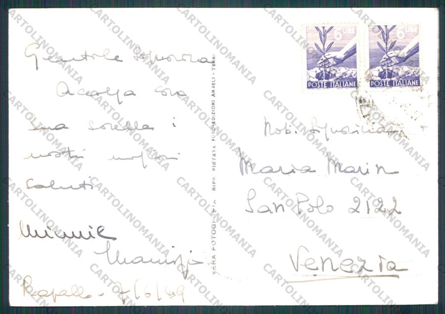 Genova Rapallo Foto FG cartolina VK3075 – retro
