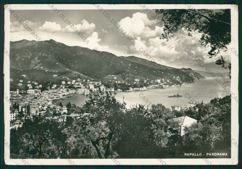 Genova Rapallo PIEGHE Foto FG cartolina VK3077 – fronte