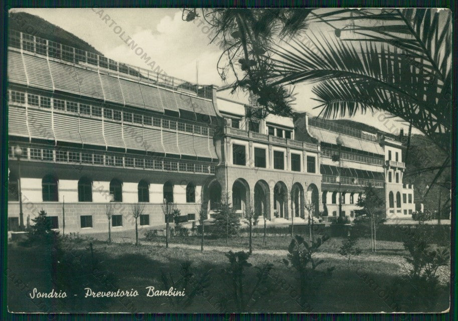 Sondrio Città Preventorio Bambini Foto FG cartolina VK3103 – fronte