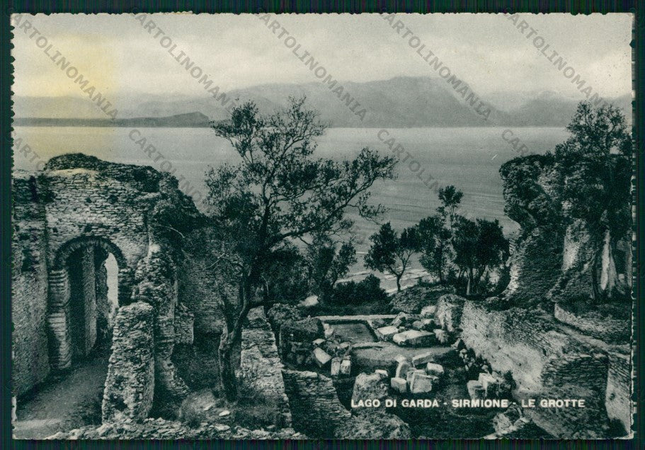 Brescia Sirmione Lago di Garda Le Grotte Foto FG cartolina VK3105 – fronte