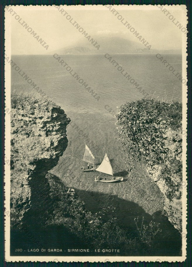 Brescia Sirmione Lago di Garda Le Grotte Foto FG cartolina VK3106 – fronte