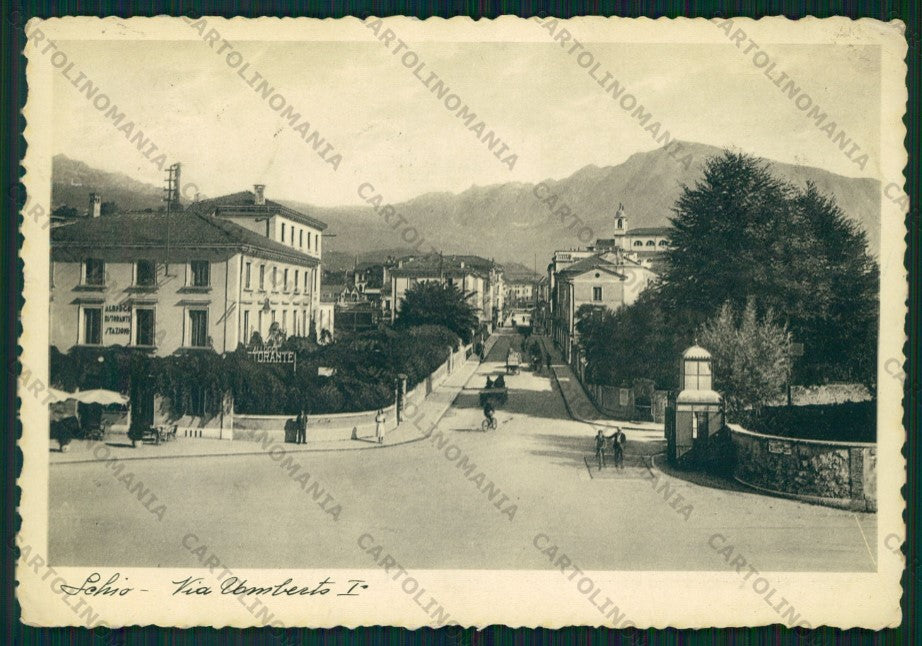 Vicenza Schio PIEGHINE FG cartolina VK3126 – fronte