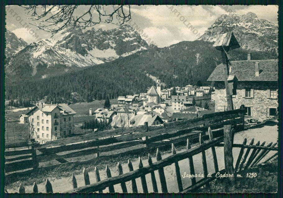 Belluno Sappada di Cadore FG cartolina VK3138 – fronte