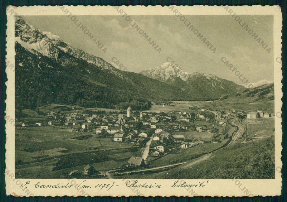 Bolzano San Candido PIEGHE FG cartolina VK3142 – fronte