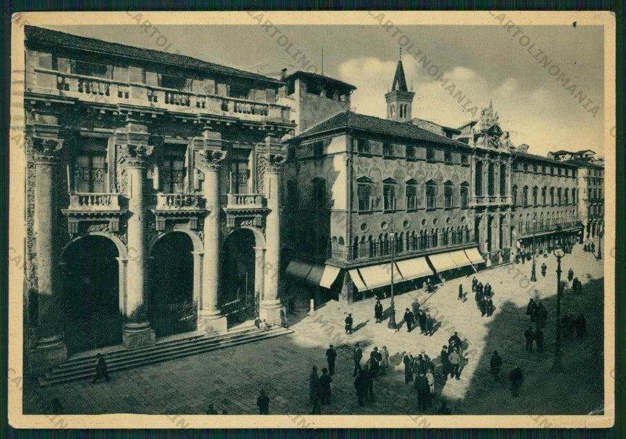 Vicenza Città Piazza dei Signori STRAPPINO FG cartolina VK3144 – fronte