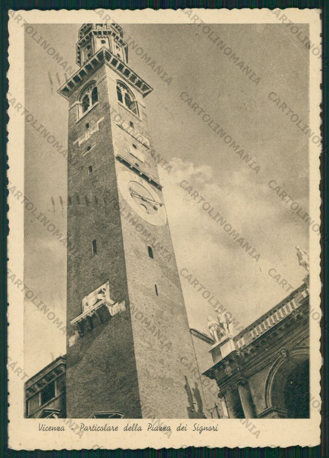 Vicenza Città Piazza dei Signori FG cartolina VK3148 – fronte