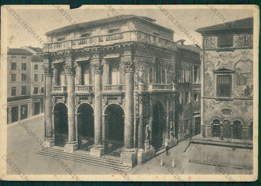 Vicenza Città Loggia del Capitano STRAPPO FG cartolina VK3150 – fronte