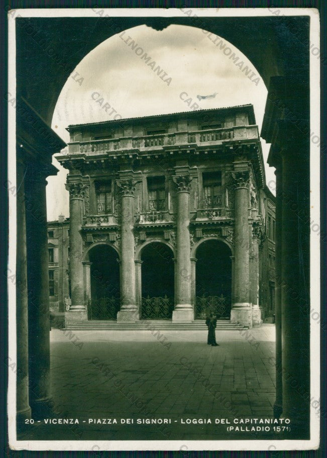 Vicenza Città Piazza dei Signori Foto FG cartolina VK3151 – fronte
