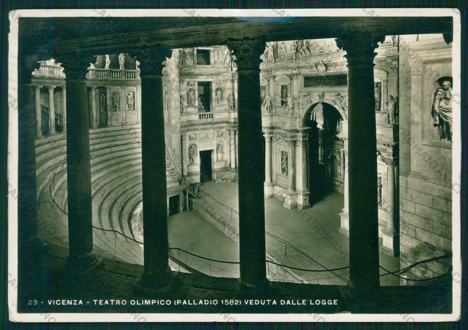 Vicenza Città Teatro Olimpico Foto FG cartolina VK3152 – fronte