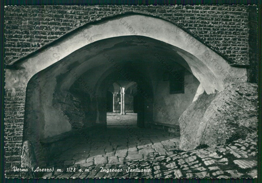 Arezzo Chiusa della Verna Santuario Foto FG cartolina VK3153 – fronte