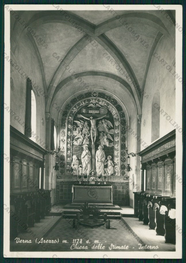 Arezzo Chiusa della Verna Santuario FG cartolina VK3154 – fronte