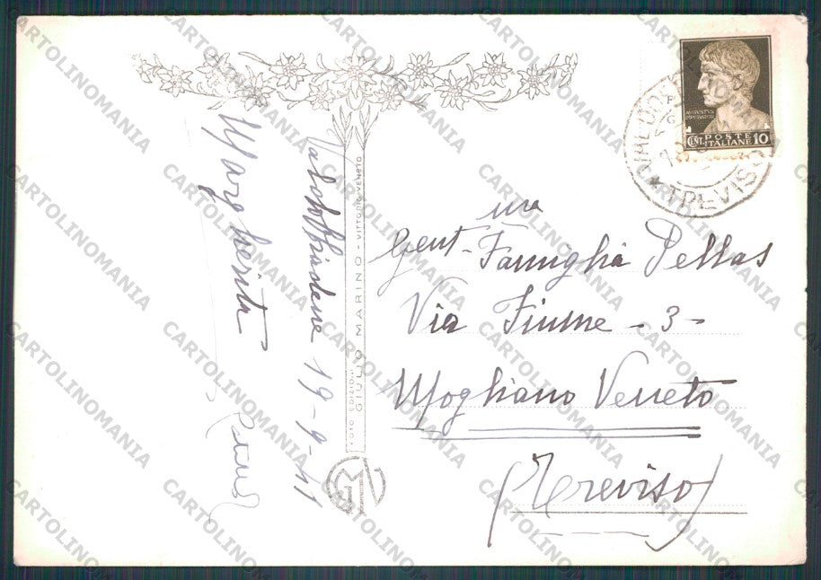 Treviso Valdobbiadene Foto FG cartolina VK3163 – retro