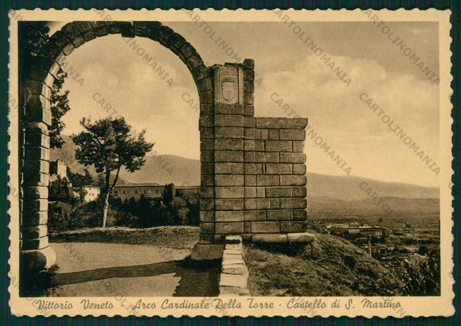 Treviso Vittorio Veneto Castello San Martino FG cartolina VK3168 – fronte