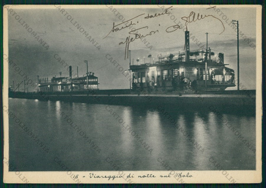 Lucca Viareggio Molo FG cartolina VK3176 – fronte