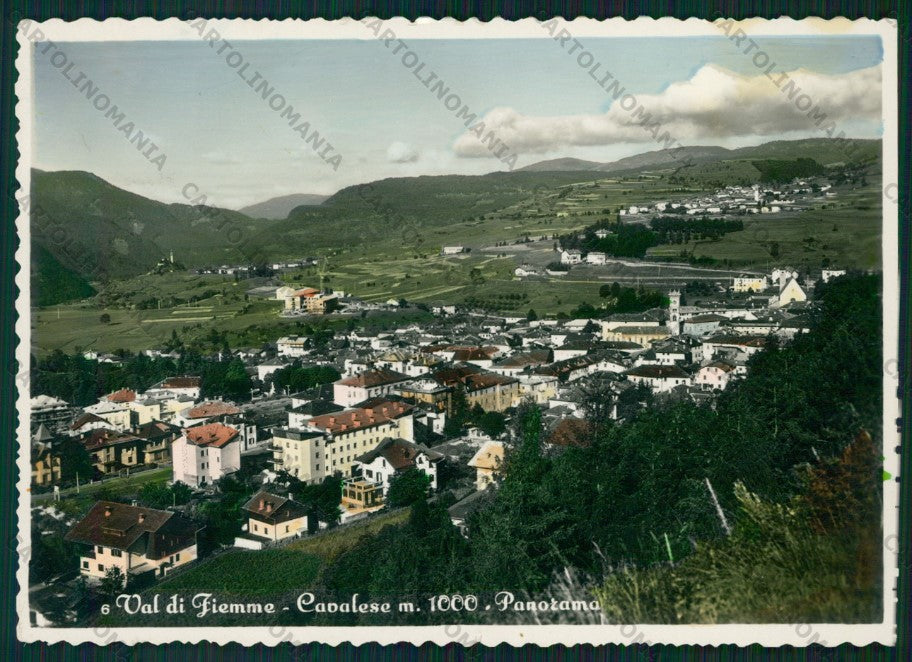 Trento Cavalese Foto FG cartolina VK3188 – fronte