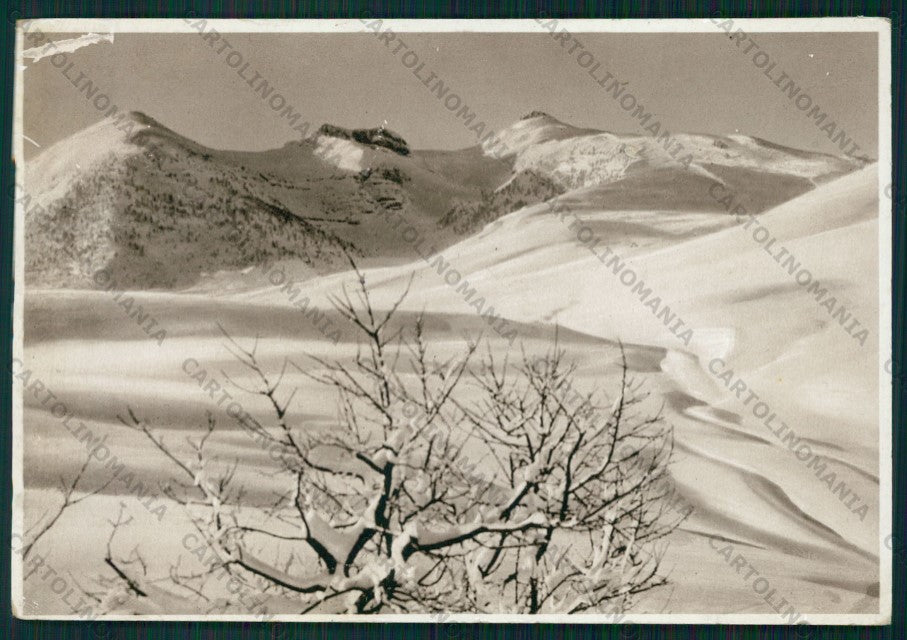 Trento Bondone Nevicata ABRASA Foto FG cartolina VK3194 – fronte