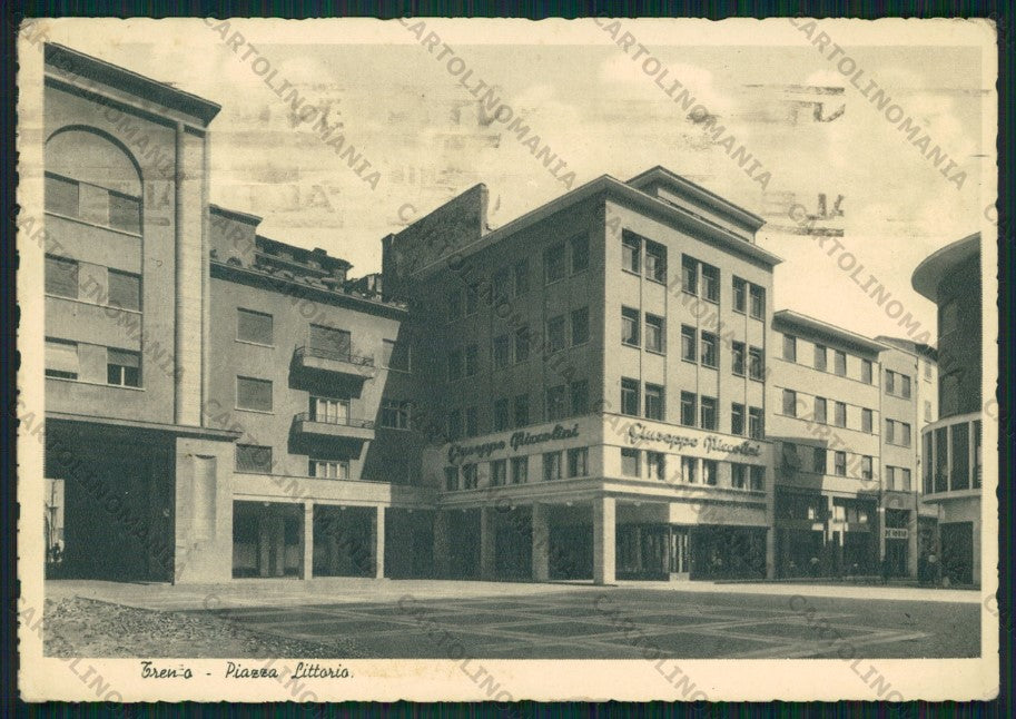 Trento Città PIEGHINA FG cartolina VK3199 – fronte