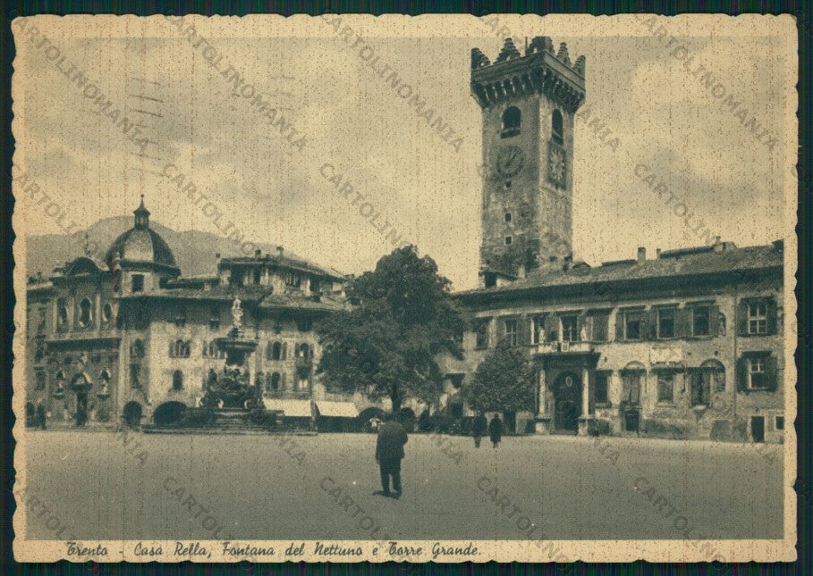 Trento Città Casa Rella FG cartolina VK3201 – fronte