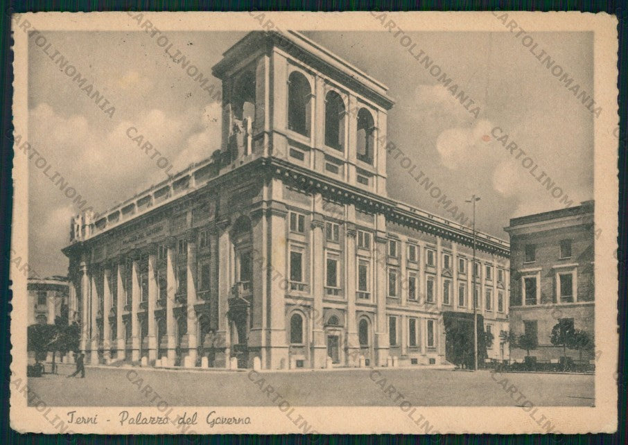 Terni Città Palazzo del Governo FG cartolina VK3228 – fronte