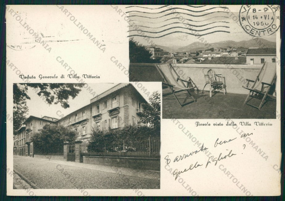Firenze Città Casa di Cura Villa Vittoria FG cartolina VK3239 – fronte